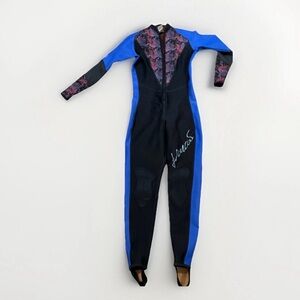 Vintage 90s Henderson “Lucas” Wetsuit 2.5mm Women’s M Floral USA‎ Made